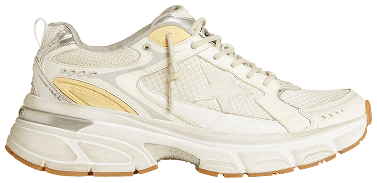 Golden Goose Wmns Lightstar White Gold