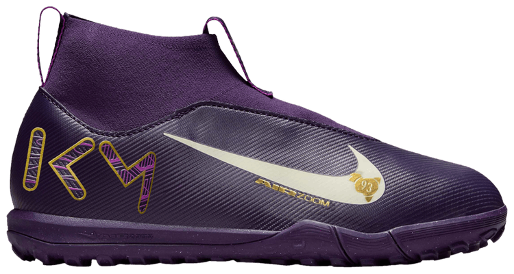 Kylian Mbappe x Nike Zoom Mercurial Superfly 10 Academy TF GS Grand Purple