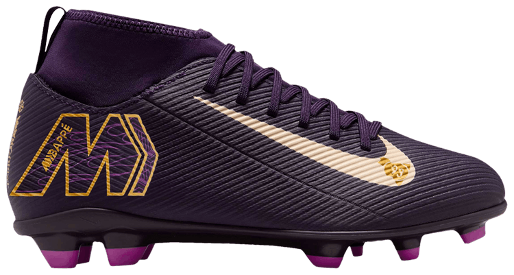 Nike Kylian Mbappe x Mercurial Superfly 10 Club MG GS Grand Purple