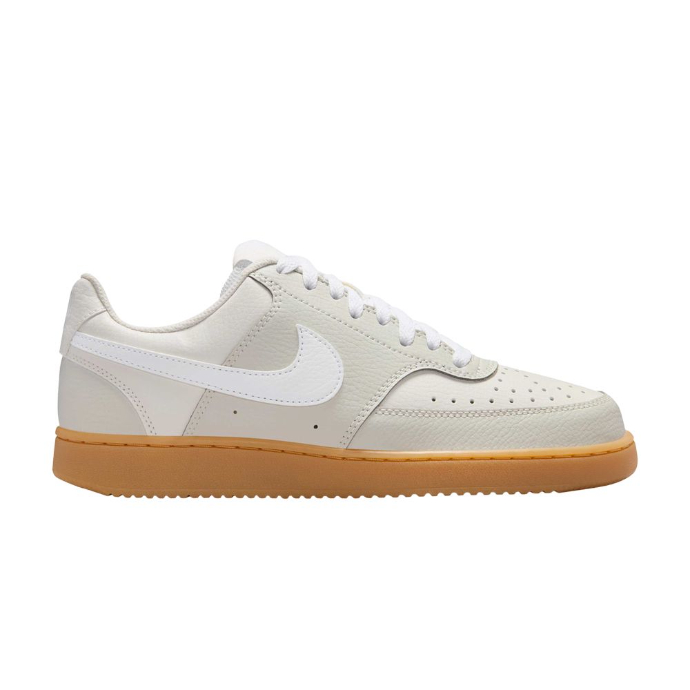 Pre-owned Nike Wmns Court Vision Low 'light Bone Gum' | Cream | Women's Size 11