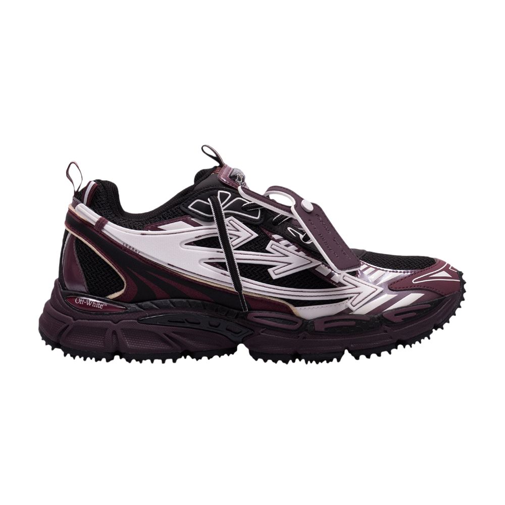 Pre-owned Off-white Be Right Back 'dark Purple Black' | Men's Size 41