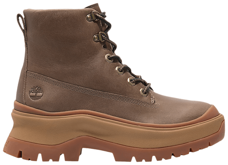 Timberland Wmns Roxie Lane Mid Lace Up Boot Medium Brown