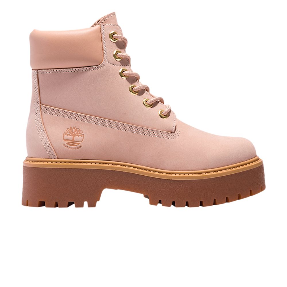 Timberland Wmns Stone Street 6 Inch Waterproof Platform Boot 'Light Pink' | Women's Size 7.5 - TB0A6AWC-DR1