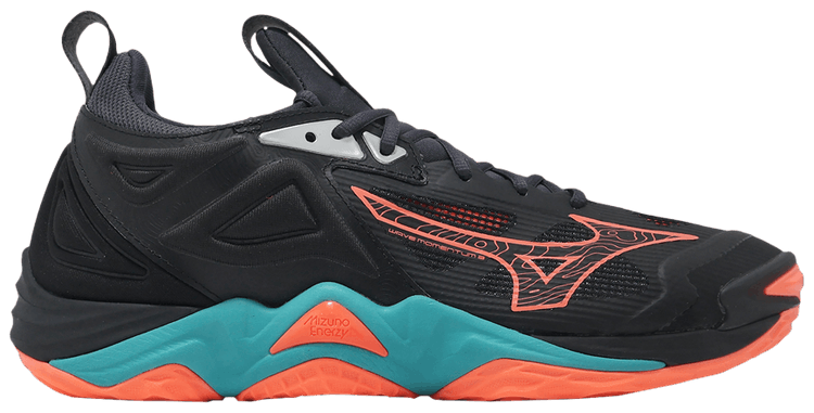 Buy Mizuno Wave Momentum 3 'Black Neon Flame' - V1GA231206 | GOAT