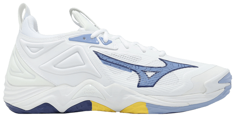 Mizuno Wave Momentum 3 White Bellwether Blue