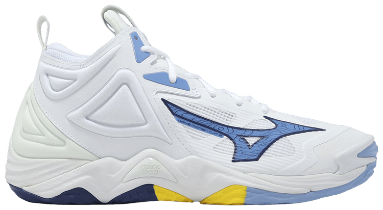 Buy Mizuno Wave Momentum 3 Mid 'White Bellwether Blue