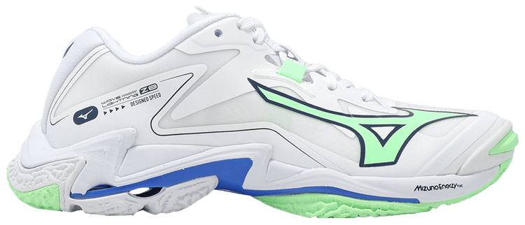 Mizuno Wave Lightning Z8 Wide White Neon Mint