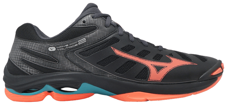 Mizuno Wave Voltage 2 Black Neon Flame