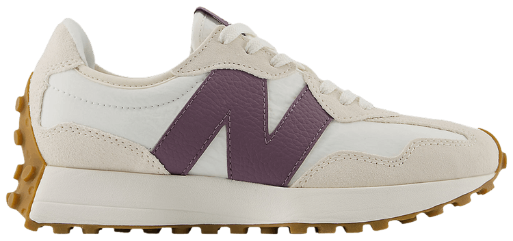 New Balance Wmns 327 Linen Dark Ice Wine