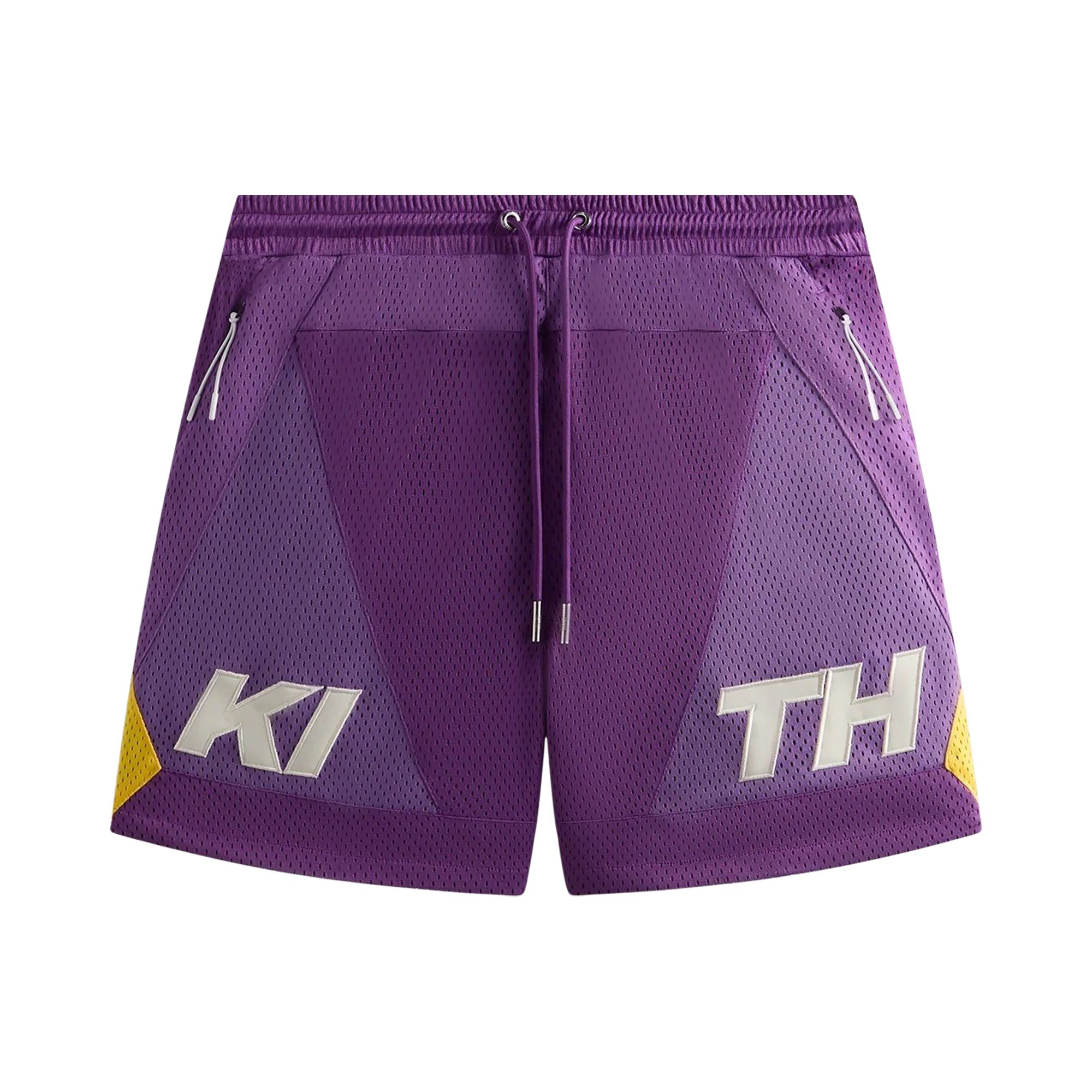 Pre-owned Kith Mesh Turbo Short 'custom' | Purple | Men's Size Xl
