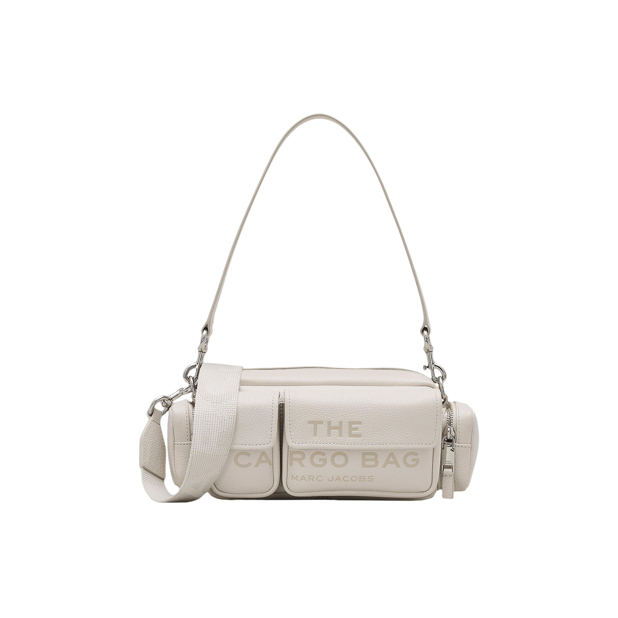 Pre-owned Marc Jacobs Leather Cargo Shoulder Bag 'cotton/sil' | Tan | Women's Size Onesize