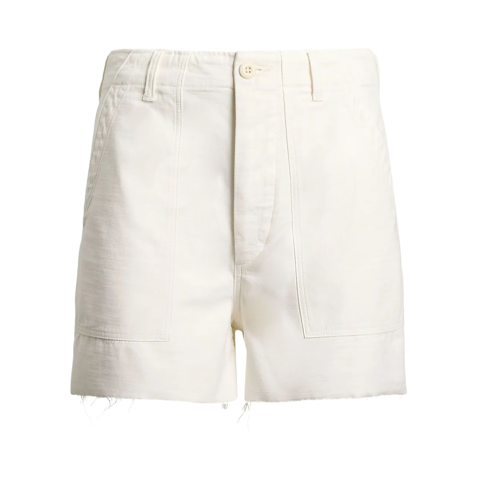 Pre-owned Polo Ralph Lauren Relaxed Fit Shorts 'ecru' | Tan | Women's Size 4