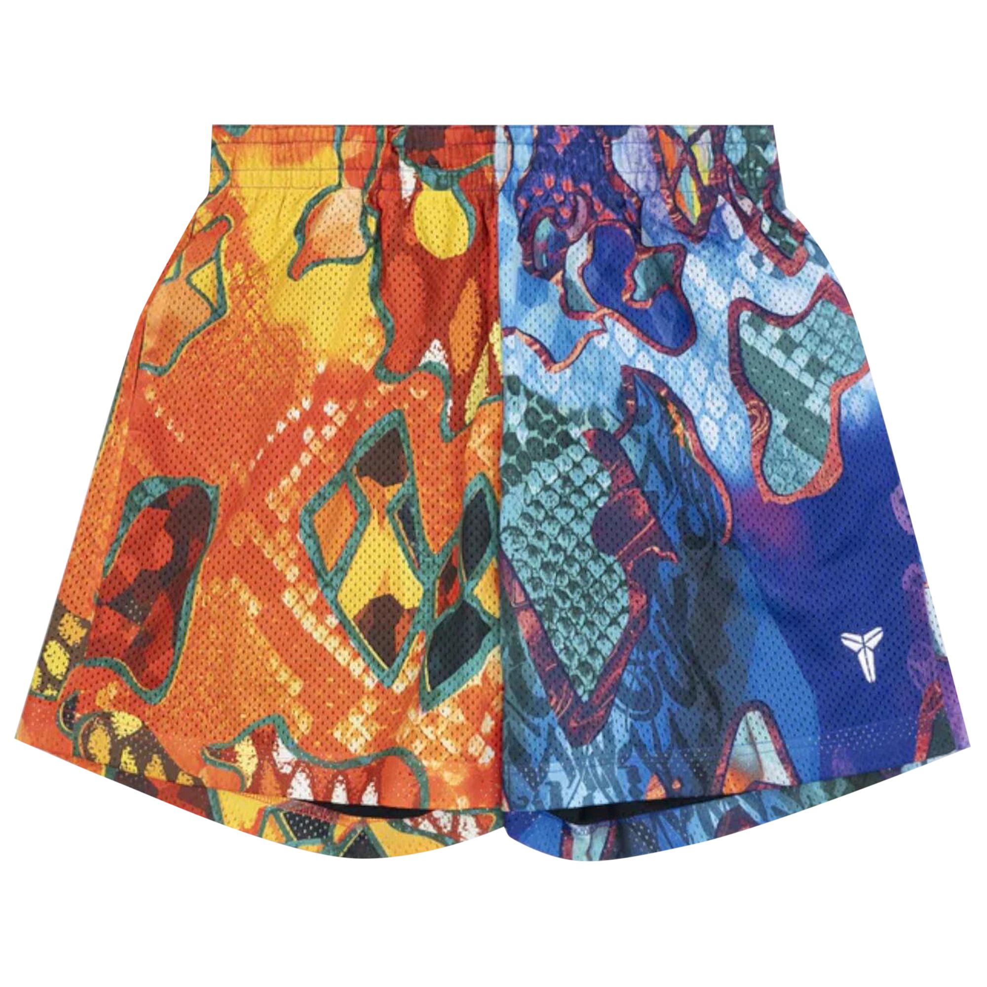 Pre-owned Nike Kobe 6" Dri-fit Reversible Basketball Shorts 'black/bright Crimson' | Multi-color | Men's Size