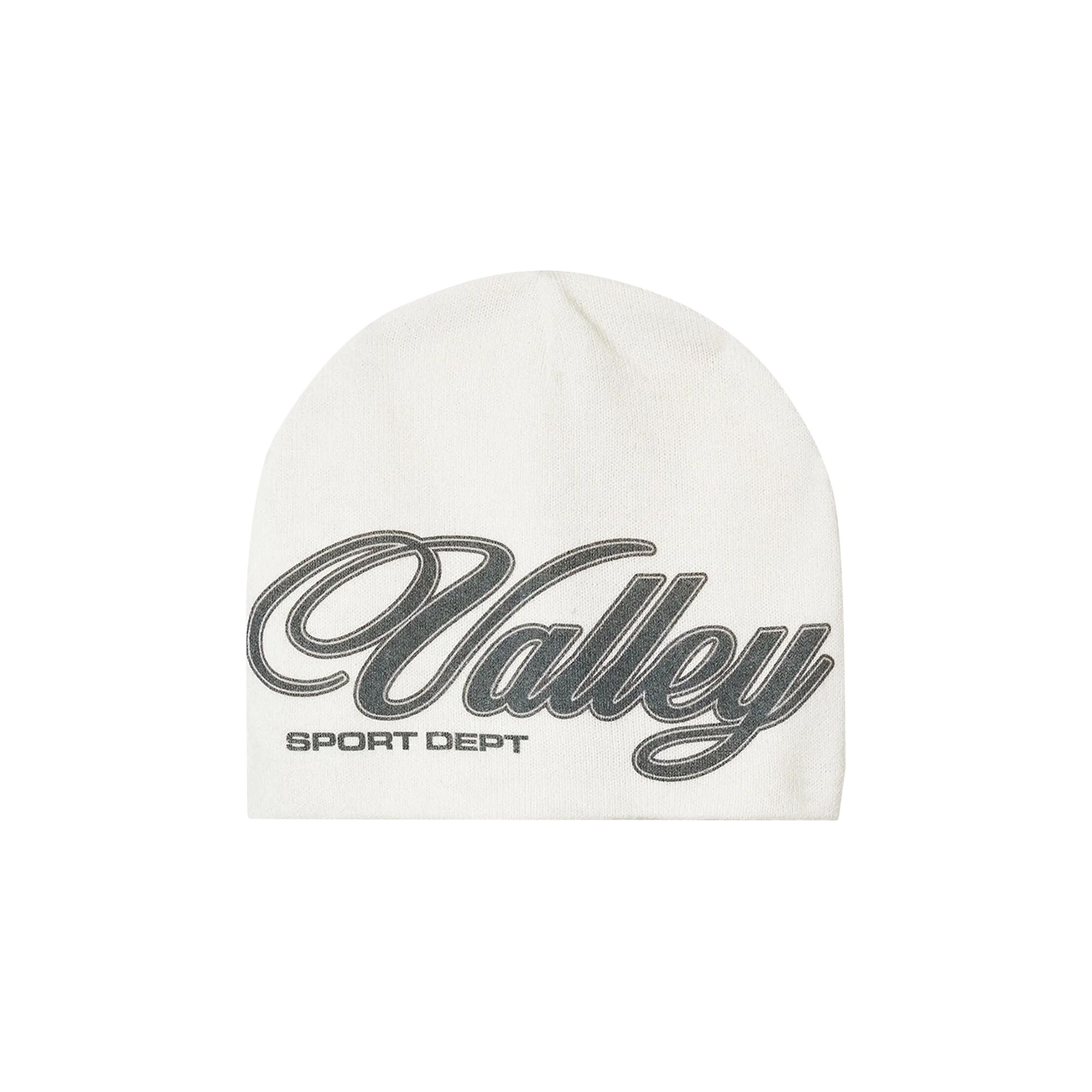 Pre-owned Vale Forever Coke Cursive Beanie 'white' | Men's Size Onesize