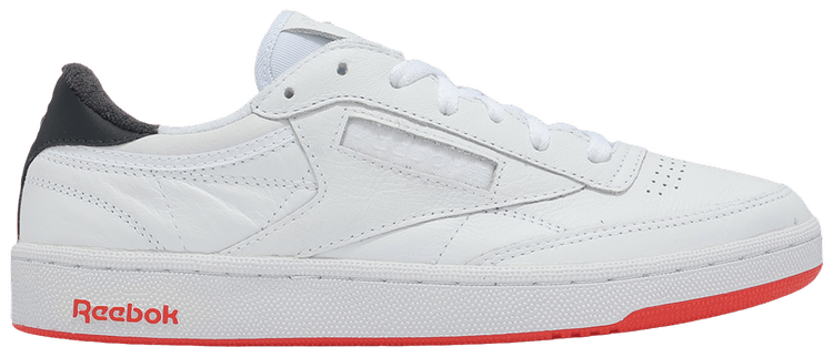 Reebok Club C 85 Vintage 40th Anniversary Pack   White Energy Red