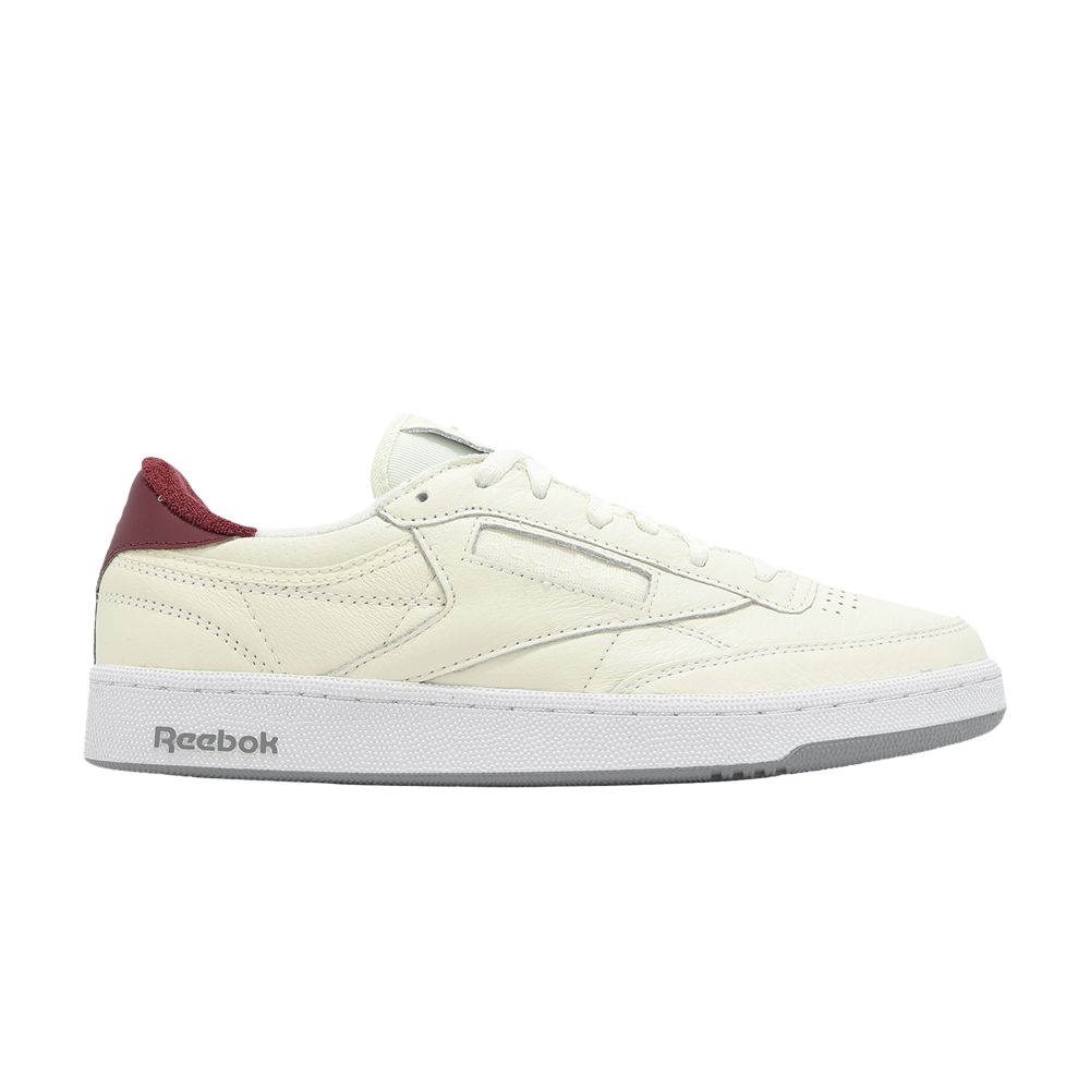Reebok Club C 85 Vintage '40th Anniversary Pack - Chalk Classic Burgundy' | Cream | Men's Size 9.5 - 100209026