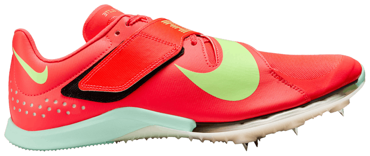 Nike Zoom Long Jump Elite Bright Crimson Lime Blast