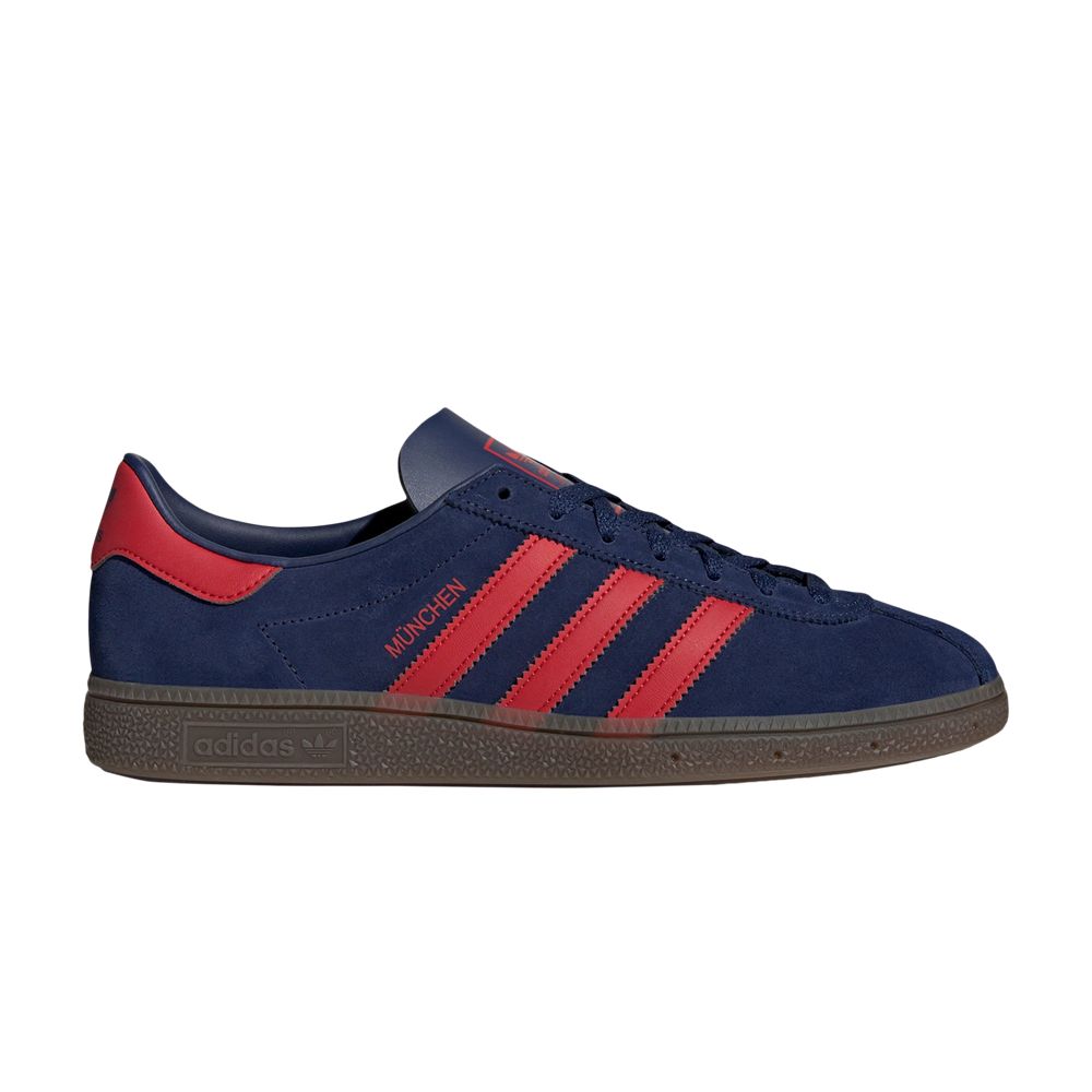 Adidas Munchen 'Dark Blue Scarlet' | Men's Size 10.5 - JR6319
