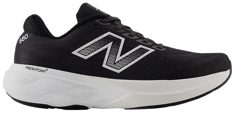 New Balance Fresh Foam X 880v15 4E Extra Wide Black White Reflection
