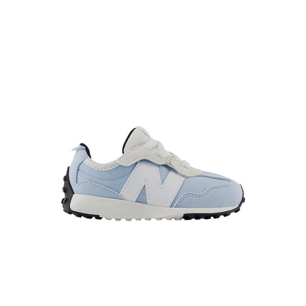 Pre-owned New Balance 327 New-b Hook & Loop Toddler Wide 'light Chrome Blue' | Infant Size 9
