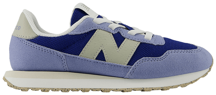 New Balance 237 Bungee Lace Little Kid Wide Inkwel Peridot