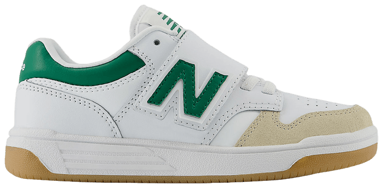 New Balance 480 Hook  Loop Little Kid Wide Classic Pine
