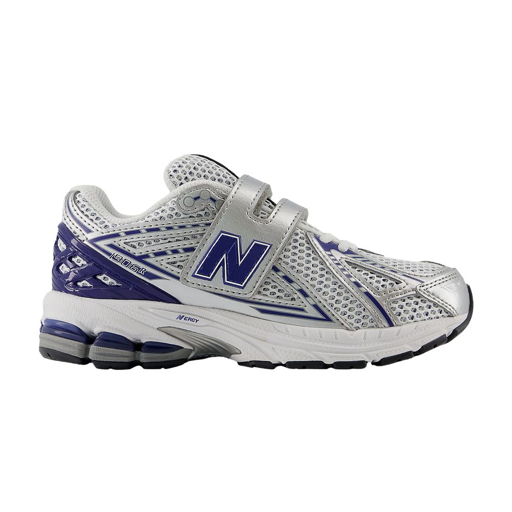 Pre-owned New Balance 1906r Hook & Loop Little Kid Wide 'metallic Silver Dark Indigo' | Kid's Size 11