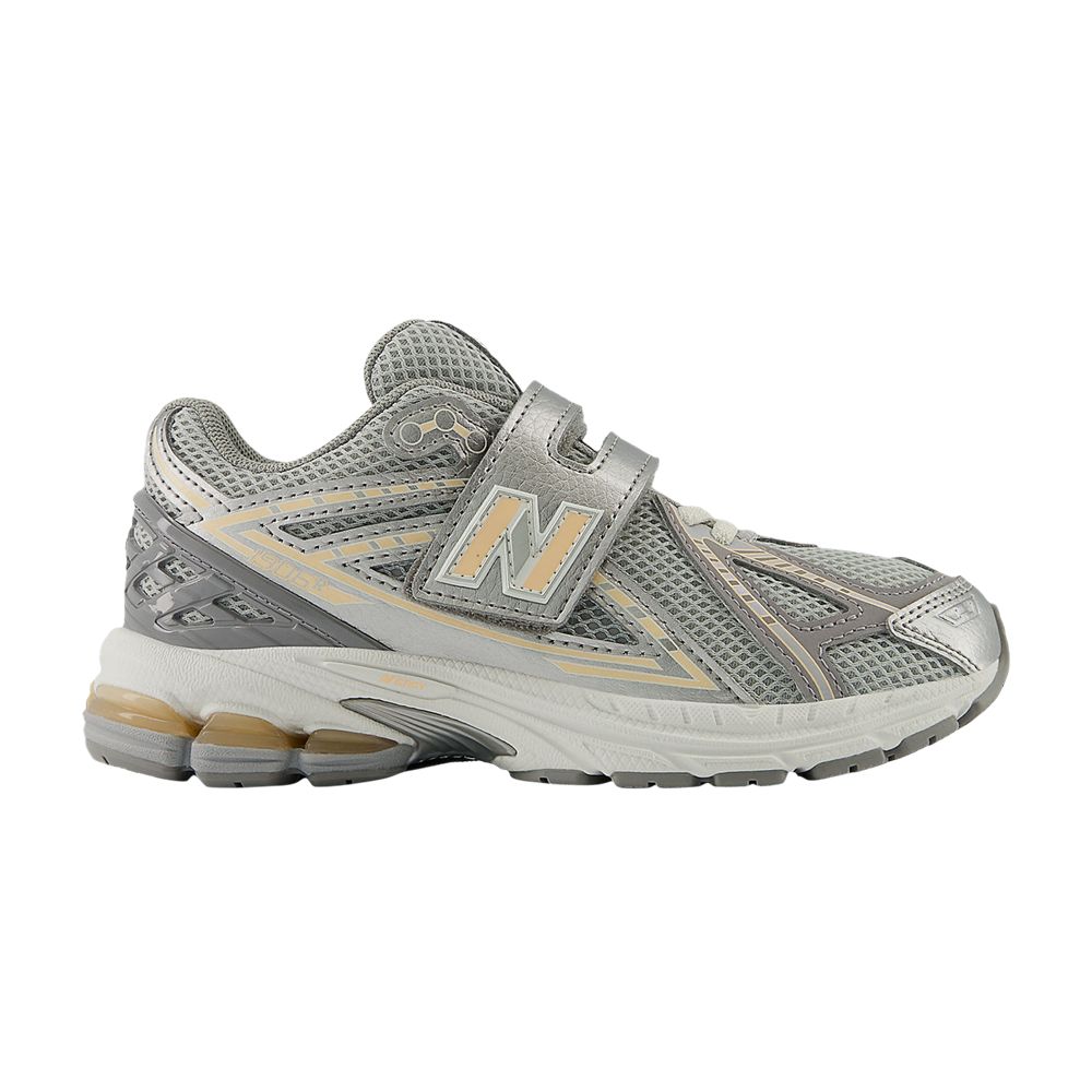 Pre-owned New Balance 1906r Hook & Loop Little Kid Wide 'rain Cloud Peach Blossom' | Silver | Kid's Size 2