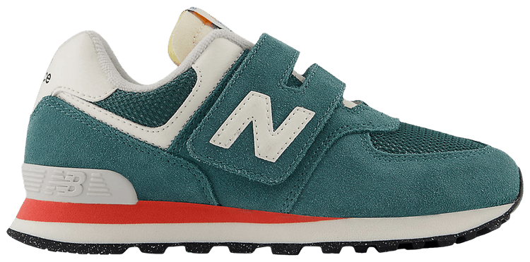 New Balance 574 Hook Loop Little Kid Wide New Spruce