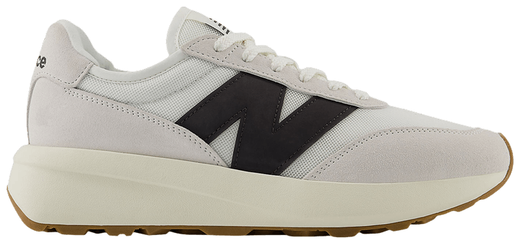New Balance 370 Sea Salt Black Cement