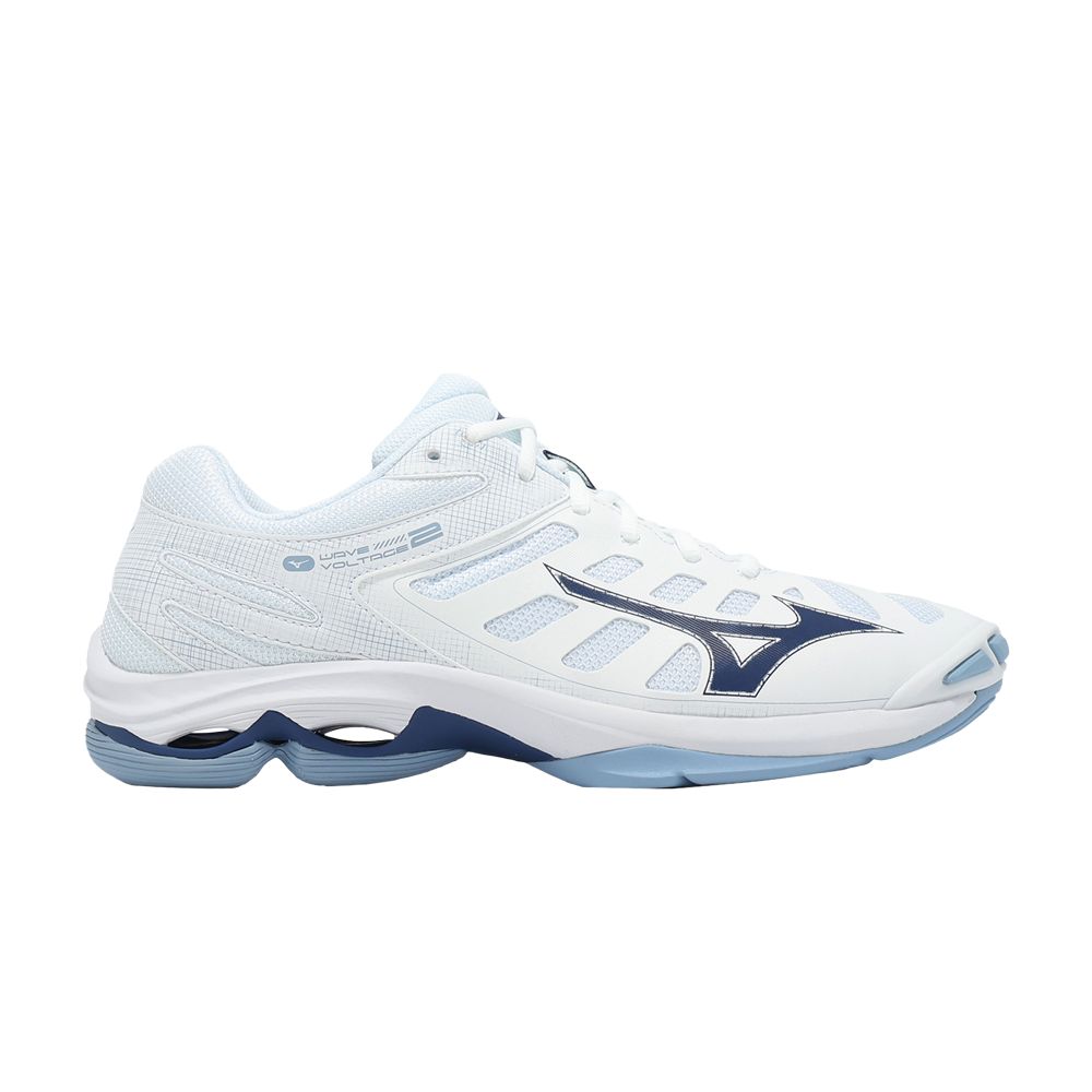 Mizuno Wave Voltage 2 'White Bellwether Blue' | Men's Size 8.5 - V1GA246011