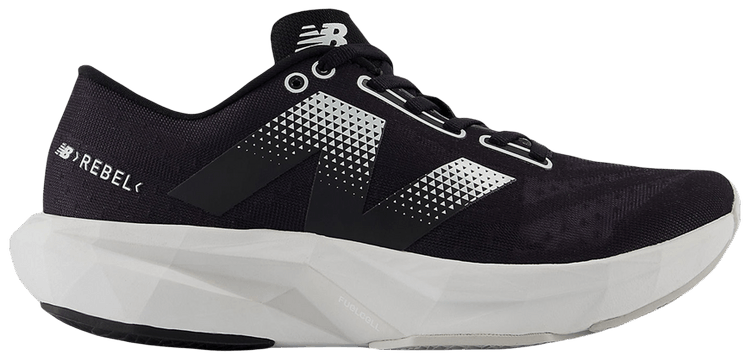 New Balance Wmns FuelCell Rebel v4 Wide Black White Grey Matter
