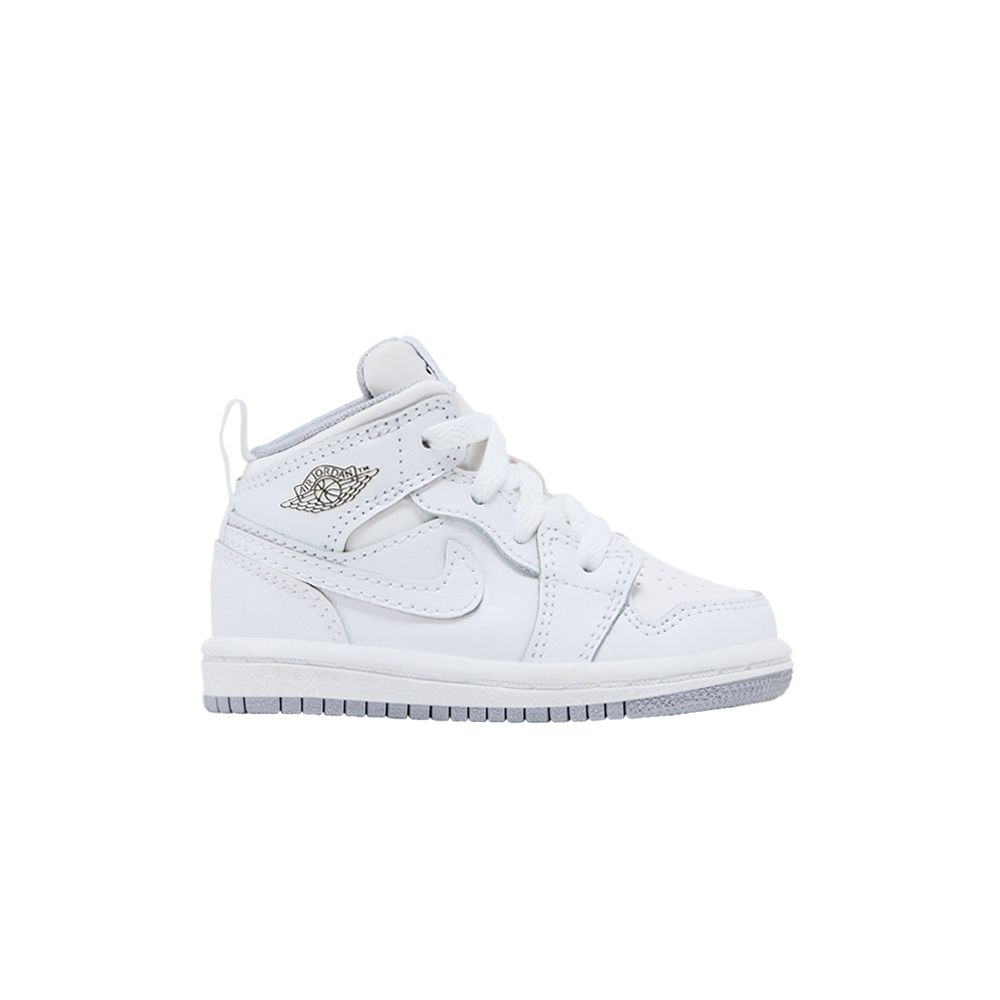 Air Jordan 1 Retro Mid TD 'Wolf Grey' | Infant Size 4 - 640735-112