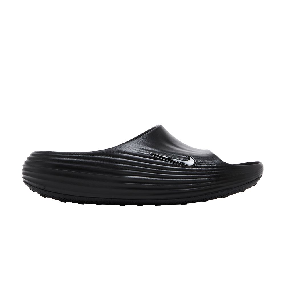 Pre-owned Nike Reactx Rejuven8 Slide 'triple Black' | Men's Size 7