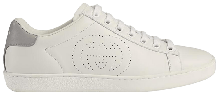 Gucci Ace Interlocking G   White Grey