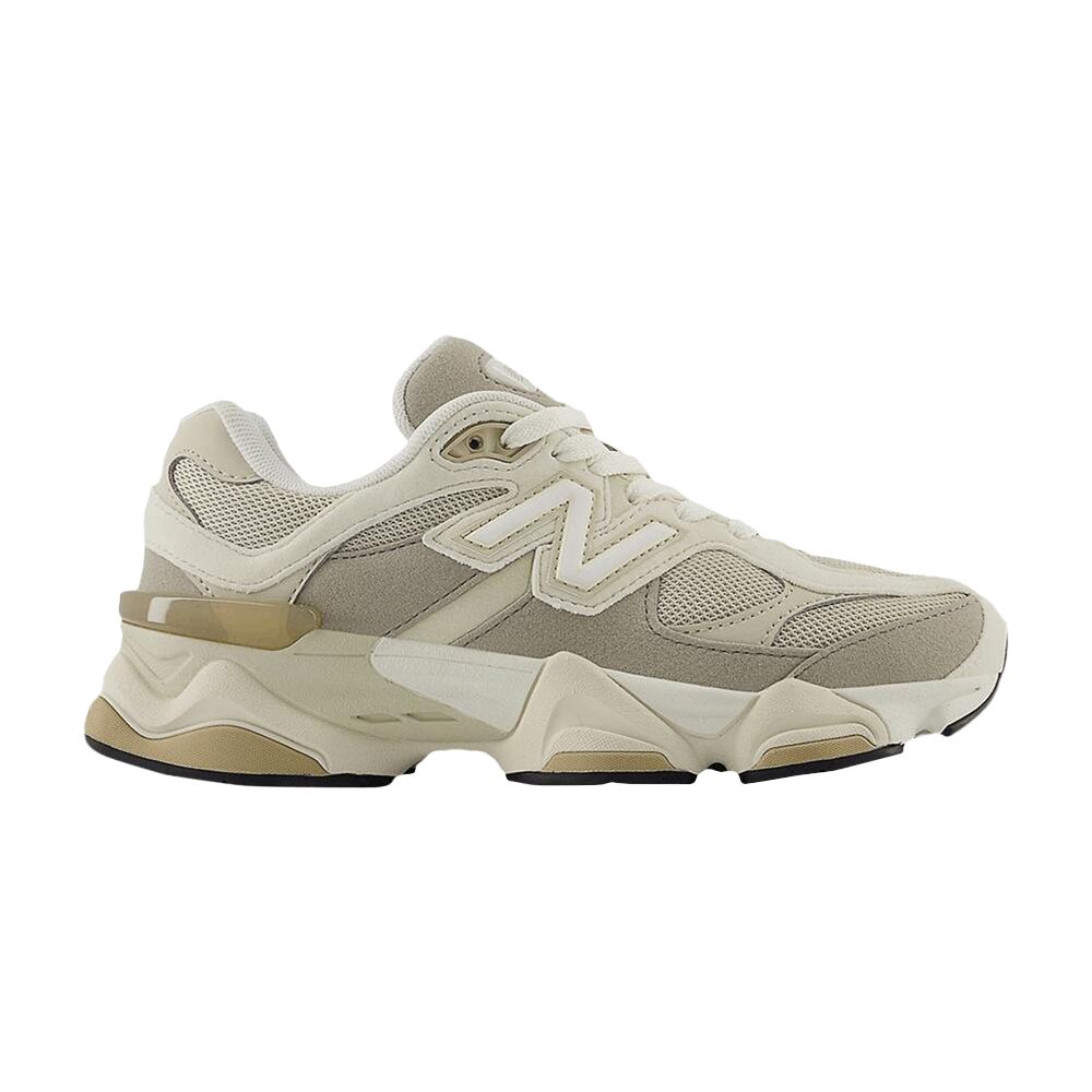 Pre-owned New Balance 9060 Big Kid Wide 'linen Timberwolf' | Cream | Kid's Size 3.5