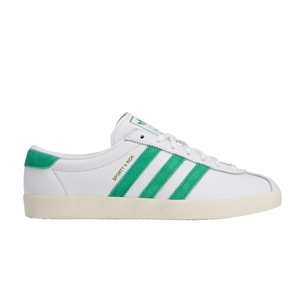 Pre-owned Adidas Originals Adidas Sporty & Rich X Wmns Blanc 'white Court Green' | Women's Size 6.5