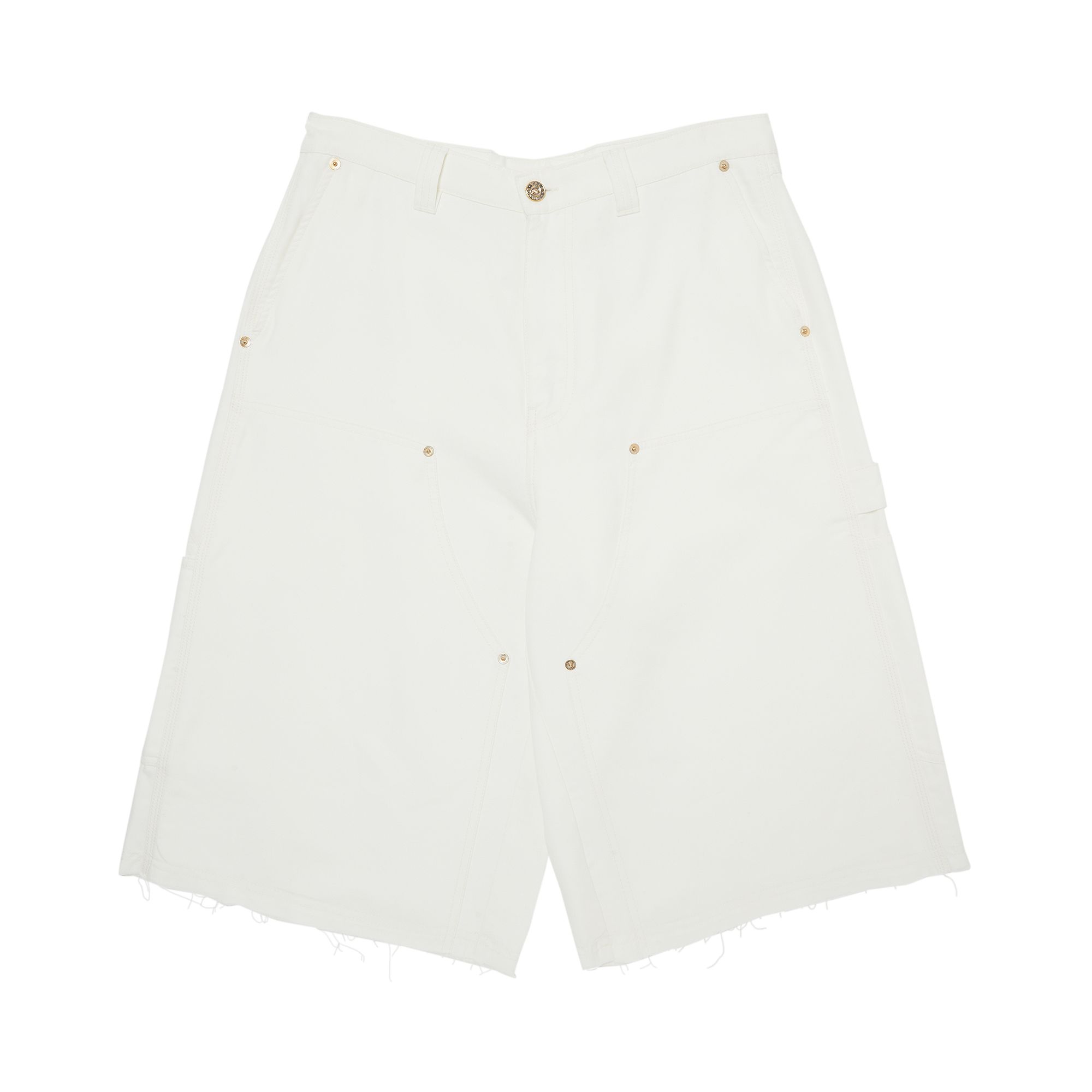 Pre-owned Wales Bonner Kingston Shorts 'light Chalk' | White | Men's Size 50