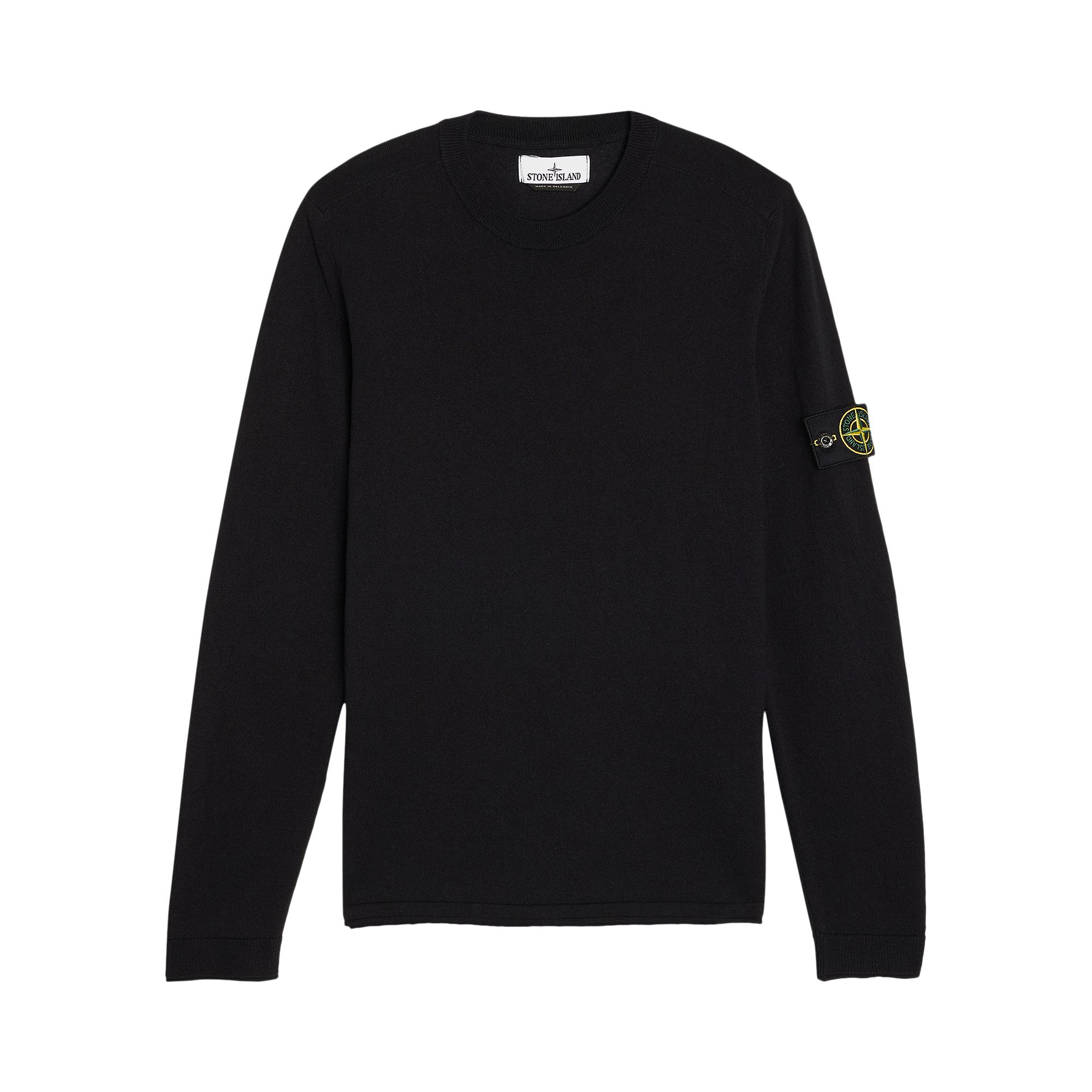 Pre-owned Stone Island Light Raw Stocking Stitch Sweatshirt 'navy Blue' | Men's Size Xl