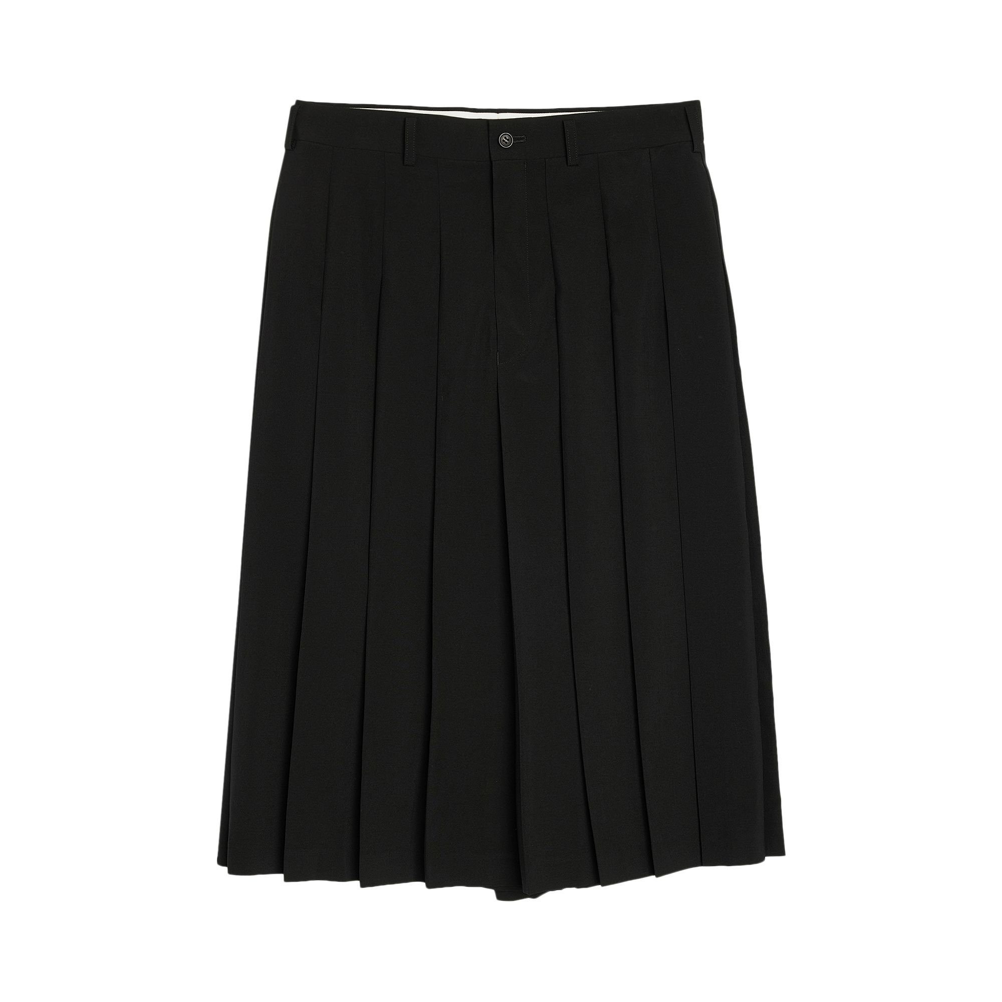 Pre-owned Comme Des Garçons Wool Tropical Skirt 'black' | Women's Size Xs