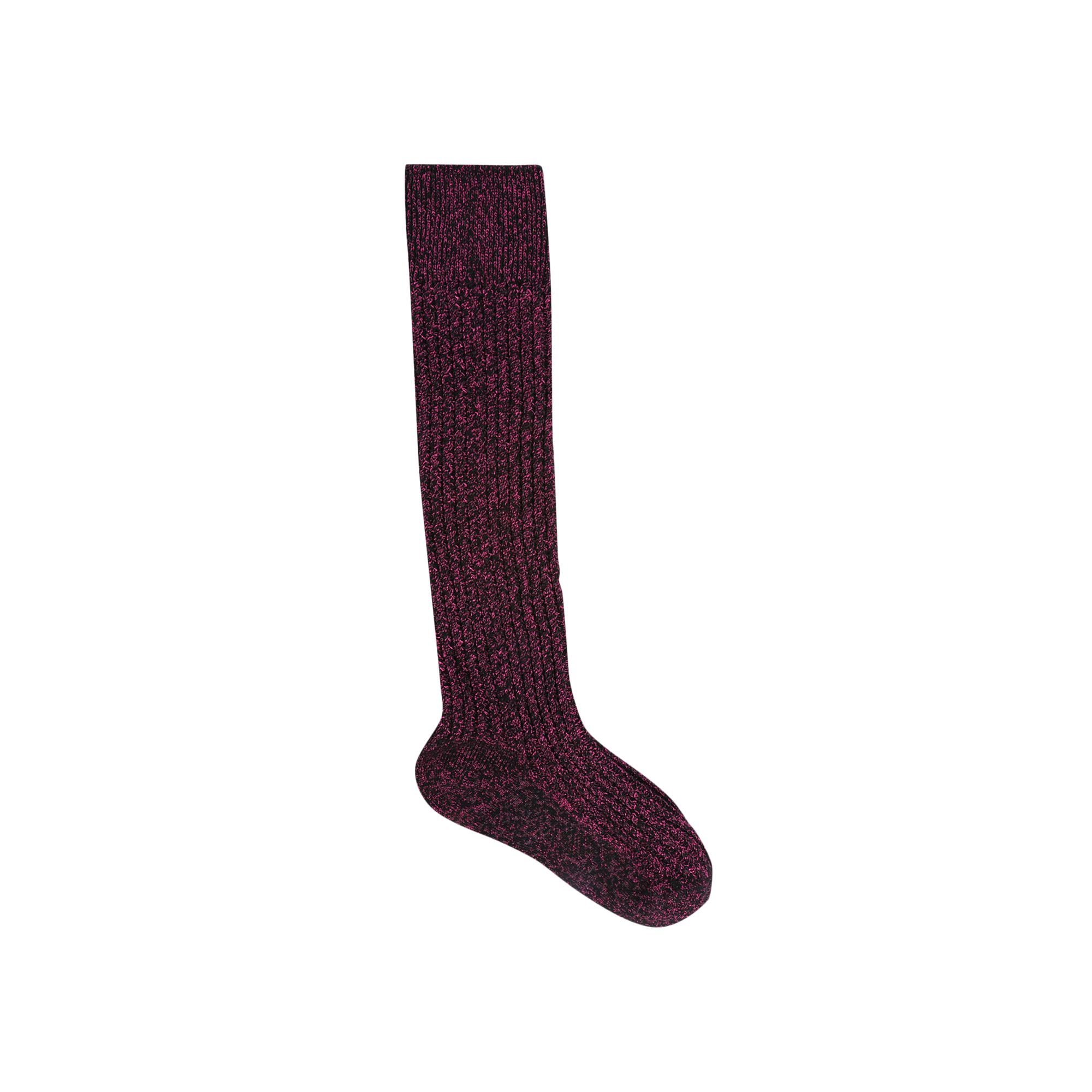 Pre-owned Gucci She Brilliant Wool Blend Socks 'multicolor' | Multi-color | Women's Size S