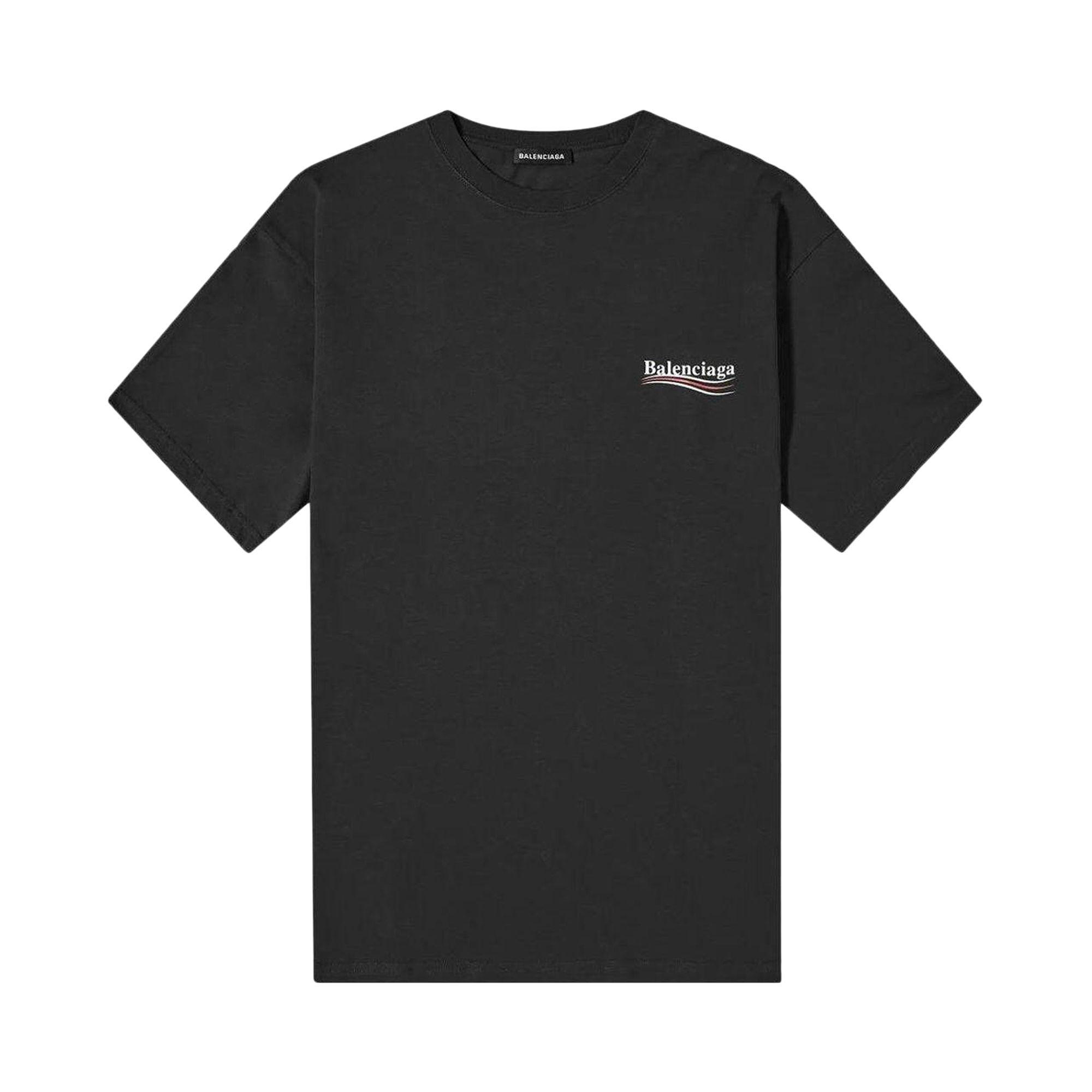 Pre-owned Balenciaga Political Campaign T-shirt 'black' | Men's Size M