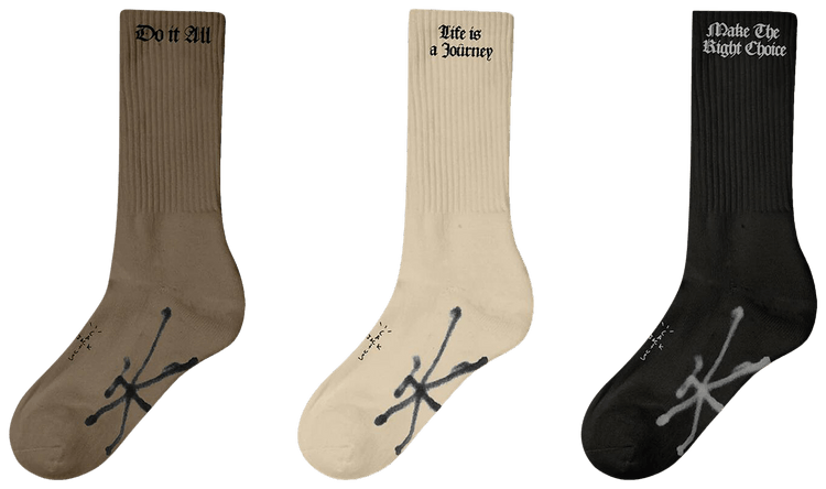 CACTUS TRAILS SOCKS PACK トラヴィス　Travis 新品 Buy Cactus Jack By Travis Scott socks and tights: New & Pre