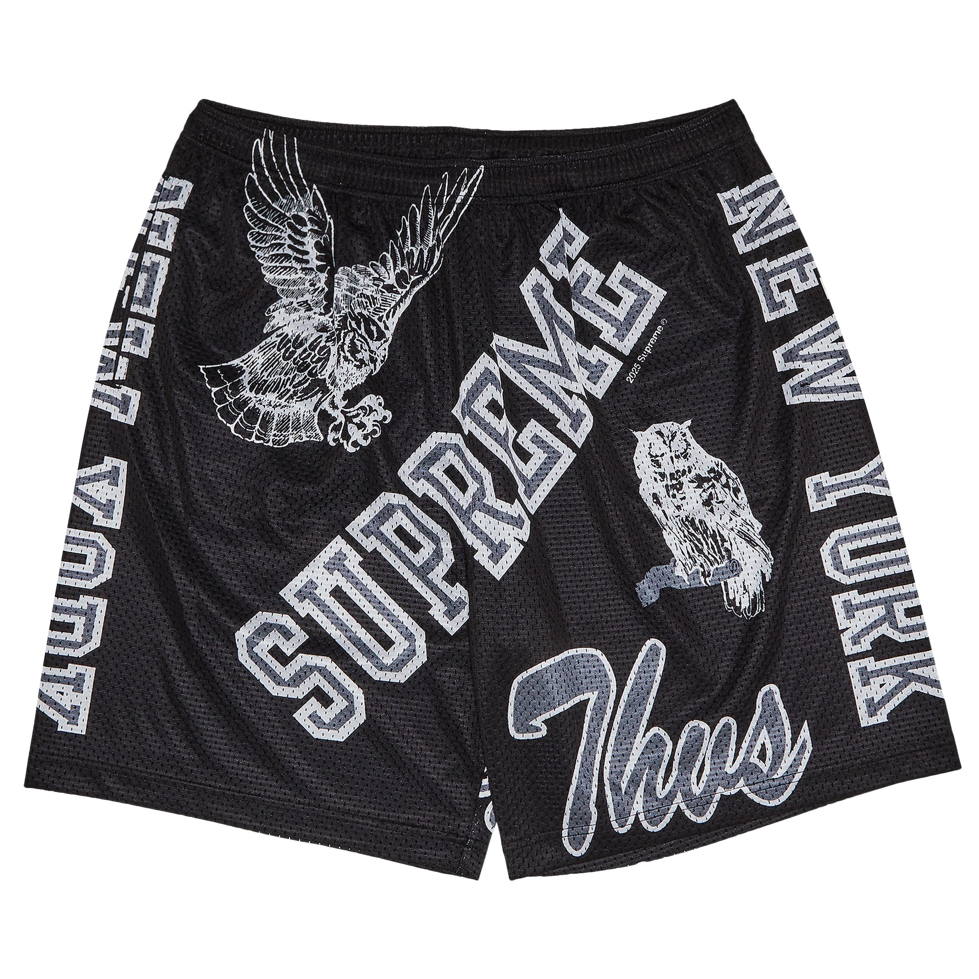 Pre-owned Supreme Varsity Mesh Short 'black' | Men's Size M