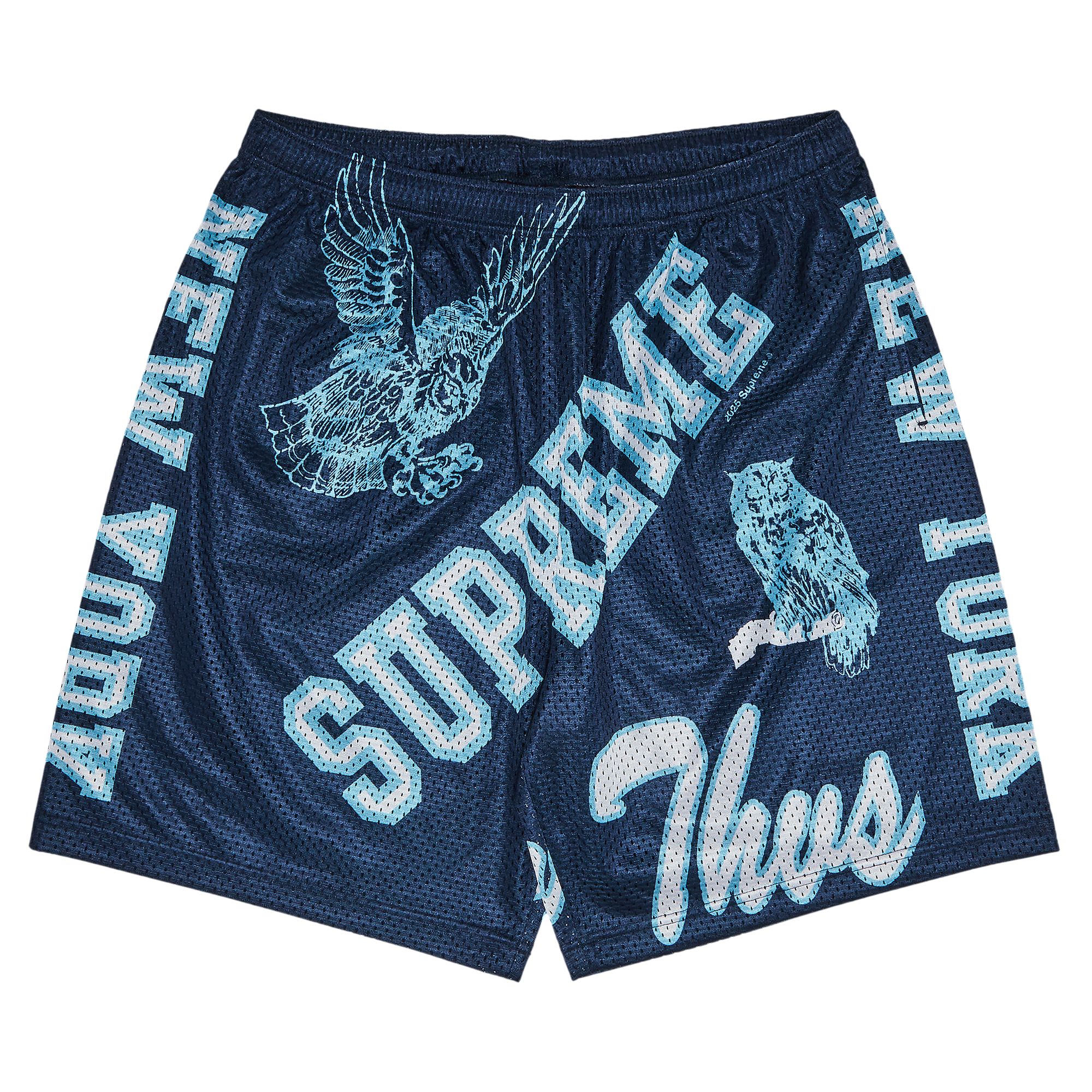 Pre-owned Supreme Varsity Mesh Short 'navy' | Blue | Men's Size S