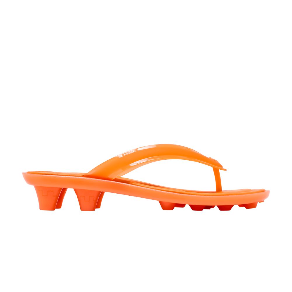 Pre-owned Puma Fenty X Wmns Cat Cleat Jelly Sandal 'pumpkin Pie' | Orange | Women's Size 5.5