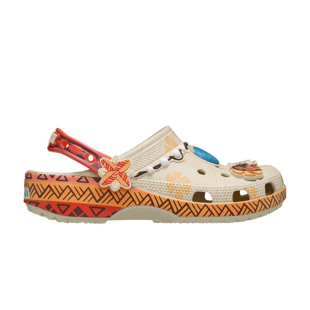 Pre-owned Crocs Disney X Classic Clog 'moana' | Tan | Men's Size 8 In Brown