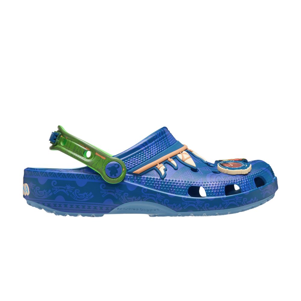 Pre-owned Crocs Disney X Classic Clog 'maui' | Blue | Men's Size 2
