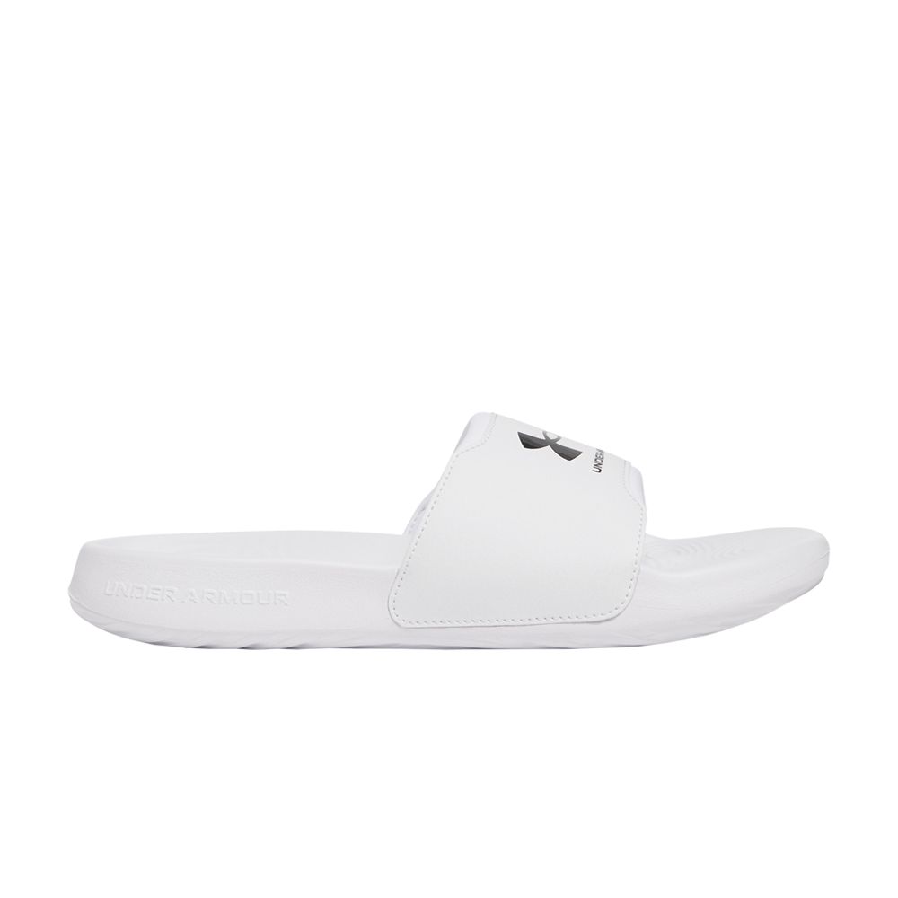 Pre-owned Under Armour Wmns Ignite Select Slide 'white Black' | Women's Size 6
