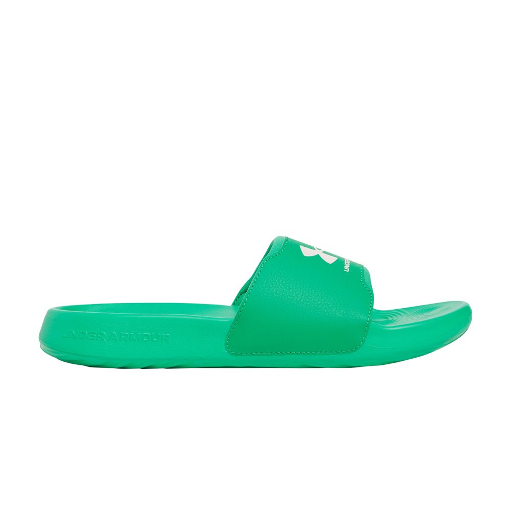 Pre-owned Under Armour Wmns Ignite Select Slide 'hydro Green' | Women's Size 9